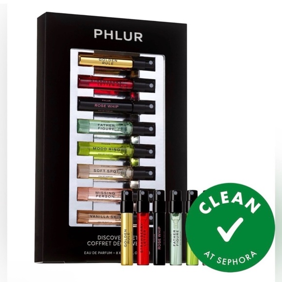 PHLUR Fragrance Discovery Set 8-Piece Eau de Parfum Sampler NEW in Box $39 - Picture 2 of 5